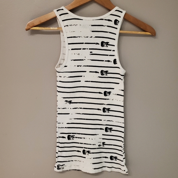 Volcom Ribbed/Striped Guitar Tank Top - Picture 2 of 5